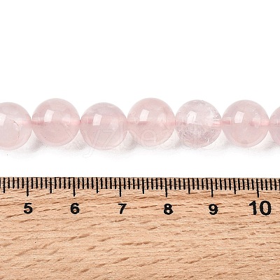 Natural Madagascar Rose Quartz Beads Strands G-B167-A03-10mm-1