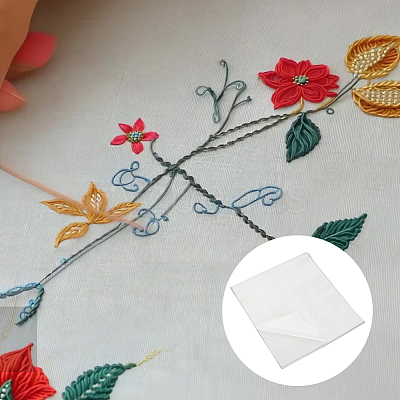PVA Water Soluble Fabric for Cross Stitch DIY-WH20007-832C-1