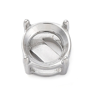 304 Stainless Steel Rhinestone Claw Settings STAS-U042-05A-P-1