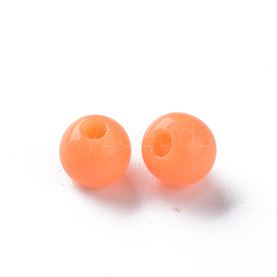 Opaque Acrylic Beads MACR-S370-C6mm-A11-1