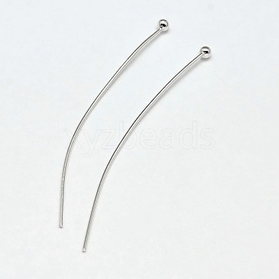 925 Sterling Silver Ball Head Pins STER-F018-03D-1