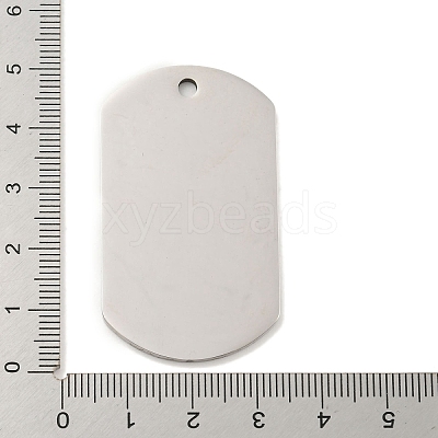 Non-Tarnish 201 Stainless Steel Pendants STAS-L079-01P-08-1