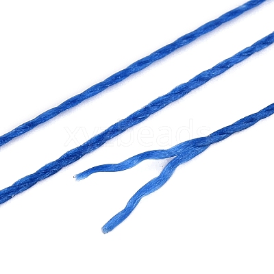 2-Ply Round Waxed Cotton Thread Cords YC-T004-01A-19-1