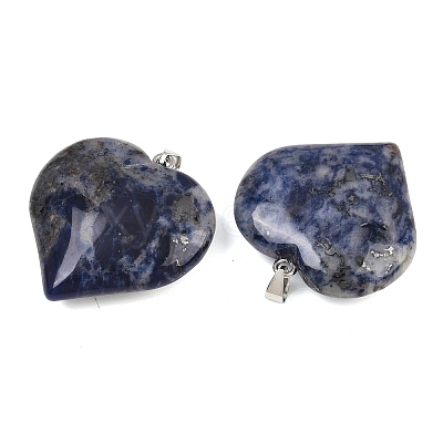 Natural Sodalite Pendants GG-K002-04J-1