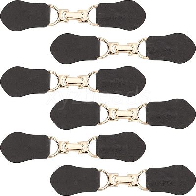 6 Sets Imitation Leather Toggle Buckle AJEW-FG0001-56-1