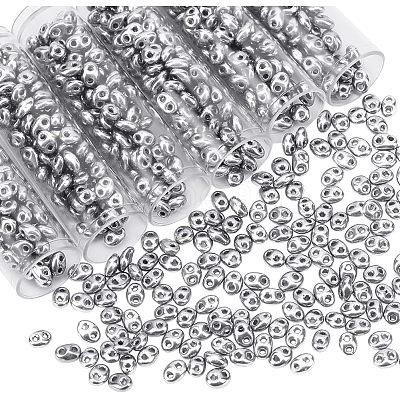 720Pcs Colours Luster Czech Glass Seed Beads GLAA-NB0001-51B-1