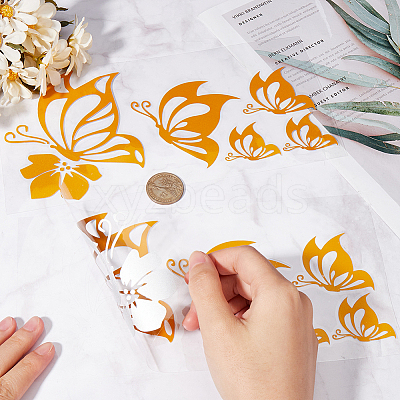 PET Self Adhesive Car Stickers DIY-WH20013-09B-1