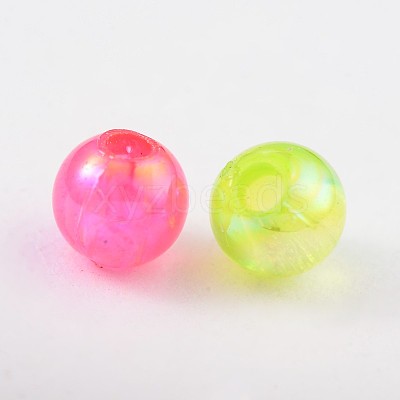 Eco-Friendly Transparent Acrylic Beads PL731M-1