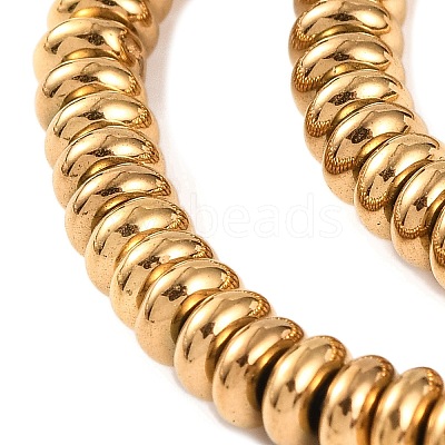 Electroplated Synthetic Non-magnetic Hematite Beads Strands G-H027-D01-01-1