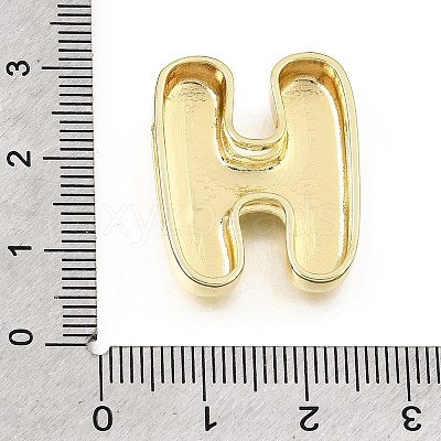 Brass Slide Charms KK-Z163-01G-H-1