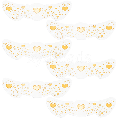 10Pcs Transfer Sticker Proof Removable Temporary Tattoos Stickers DIY-SP0003-65A-06-1