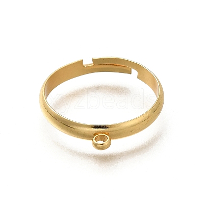 Adjustable 316 Surgical Stainless Steel Cuff Ring Settings STAS-F311-20G-1