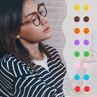 52 Pairs 26 Style Silicone Eyeglasses Ear Grip FIND-HY0003-28-1