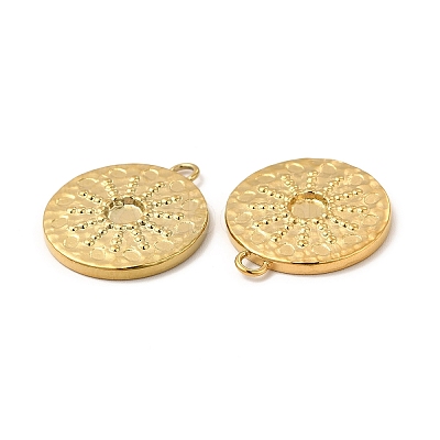 Ion Plating(IP) 304 Stainless Steel Pendant Cabochon Settings STAS-A070-17G-1