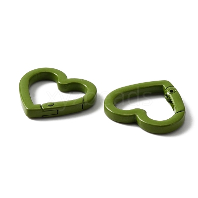 Zinc Alloy Spring Gate Rings FIND-WH0036-28N-1