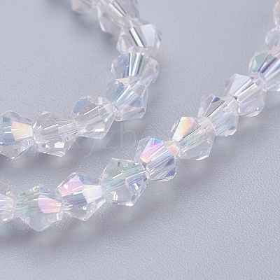 Glass Beads Strands EGLA-S056-04-1