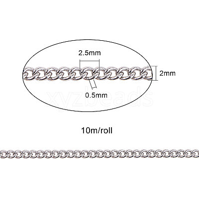 Brass Curb Chains CHC-CJ0001-03-NR-1