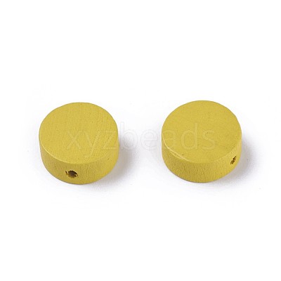 Natural Wood Beads WOOD-P014-J01-1