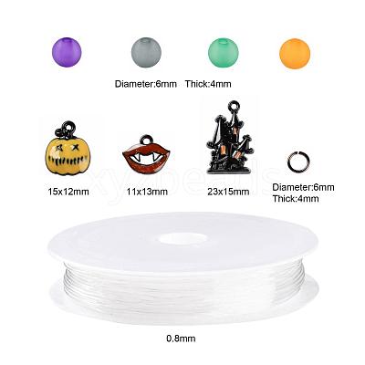 DIY Halloween Theme Bracelet Making Kits DIY-LS0002-70-1