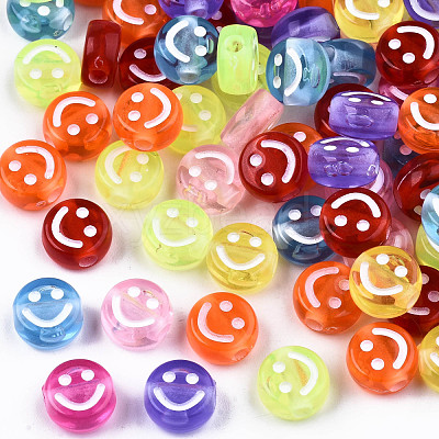 Transparent Acrylic Beads X-MACR-S369-004-1