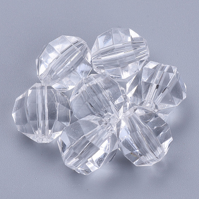Transparent Acrylic Beads LS-TACR-Q256-8mm-V01-1