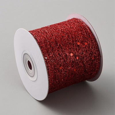 Polyester with Sequins Ribbons OCOR-WH0082-444D-1