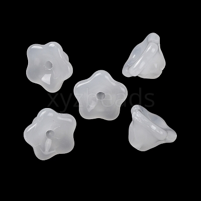 Baking Paint Transparent Glass Beads GLAA-T025-81C-01-1