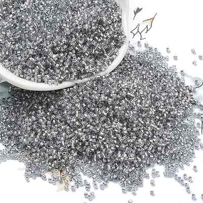 Transparent Inside Colours Glass Seed Beads X1-SEED-H003-04D-1