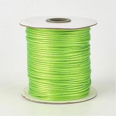 Eco-Friendly Korean Waxed Polyester Cord YC-P002-1mm-1101-1
