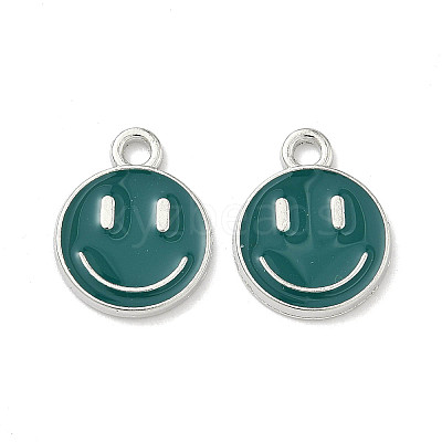 Alloy Enamel Charms ENAM-YW0006-03K-1