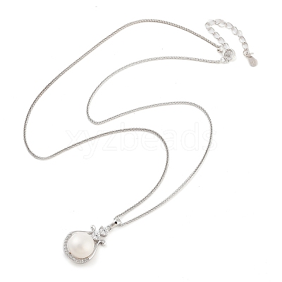 925 Sterling Silver Necklaces STER-Z009-16P-1