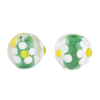 Handmade Bumpy Lampwork Beads LAMP-N042-21A-02-1
