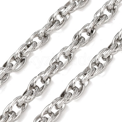 304 Stainless Steel Rope Chains CHS-A021-07C-P-1