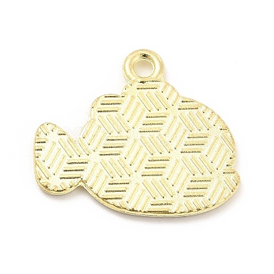 Sea Animal Alloy Enamel Pendants ENAM-D041-07F-1