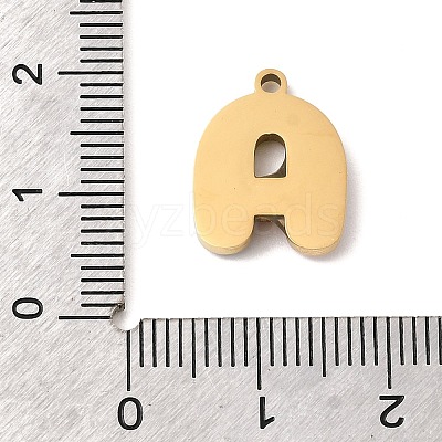 304 Stainless Steel Pendants STAS-K297-09A-G-1