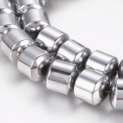 Magnetic Synthetic Hematite Beads Strands G-G826-05A-8mm-1