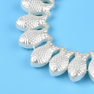 Transparent Spray Painted Glass Beads Strands GLAA-N001-44-1