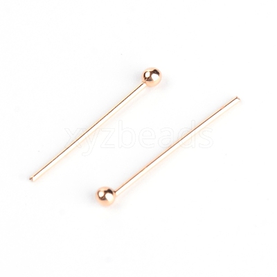 Brass Ball Head Pins KK-WH0043-03A-01-1