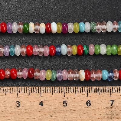 Natural White Jade Beads Strands G-L635-A02-4x2mm-03-1