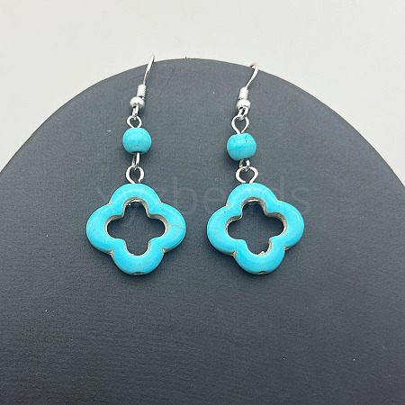 Turquoise Dangle Earrings for Women WG2299-16-1