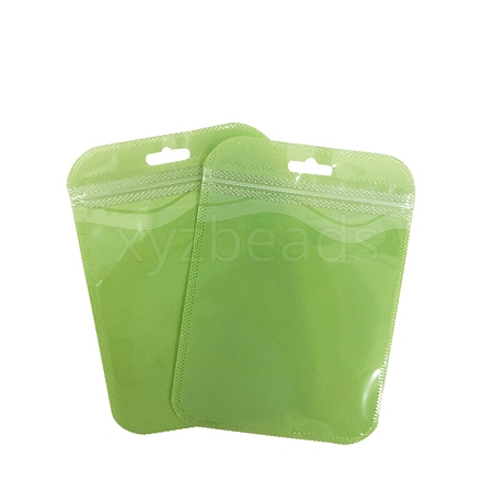 Rectangle Plastic Zip Lock Bags PW-WG39134-11-1