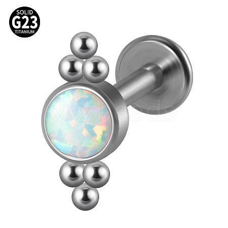 G23 Titanium Threadless Labrets WG33C7B-55-1