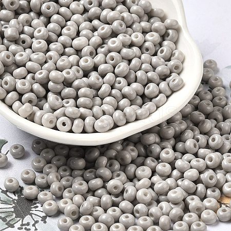 Baking Paint Glass Seed Beads SEED-B001-02A-04-1