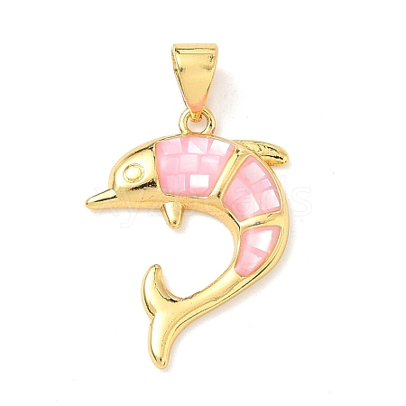 Brass Enamel Pendants KK-H534-01C-G01-1