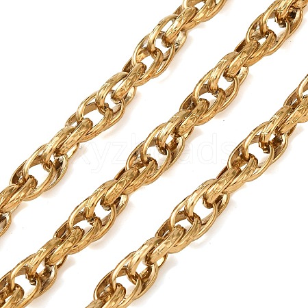 304 Stainless Steel Rope Chains CHS-A021-07C-G-1