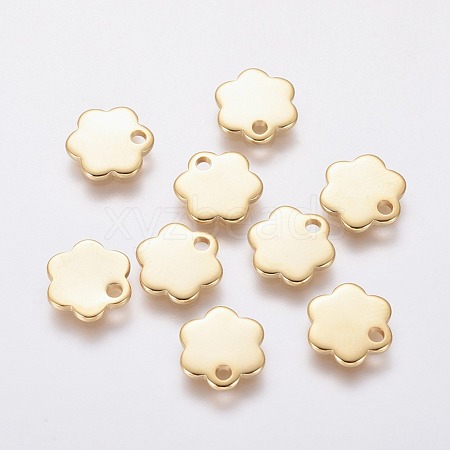 201 Stainless Steel Charms X-STAS-L234-082A-G-1