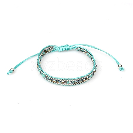 Polyster Braided Bead Bracelets PW23071083464-1