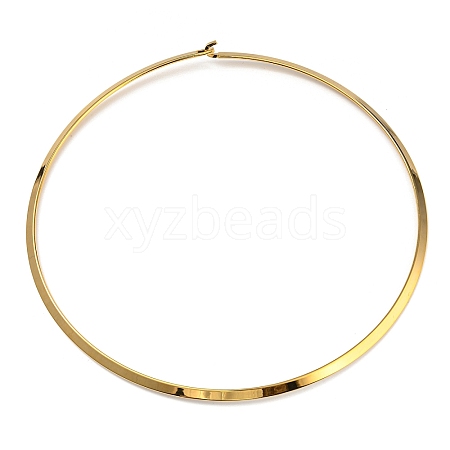 PVD Vacuum Plating 202 Stainless Steel Choker Necklaces NJEW-H011-04G-1