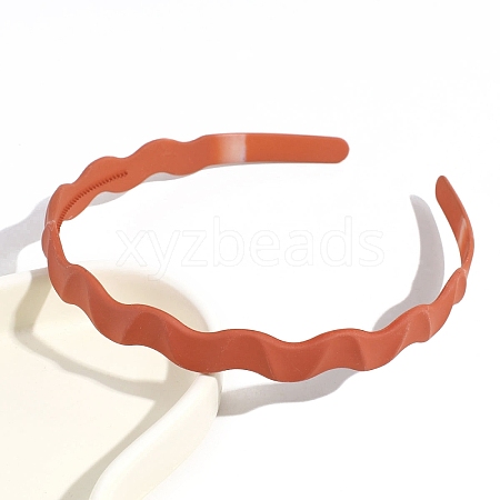 Plastic Wavy Hair Bands for Girls Women PW-WG53FC4-07-1