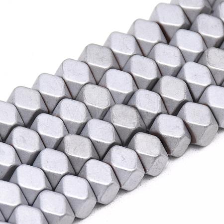 Electroplate Non-magnetic Synthetic Hematite Beads Strands X-G-T061-05C-1